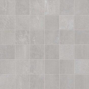 Fibre 30x30x0,95 Mosaic Grey Ret