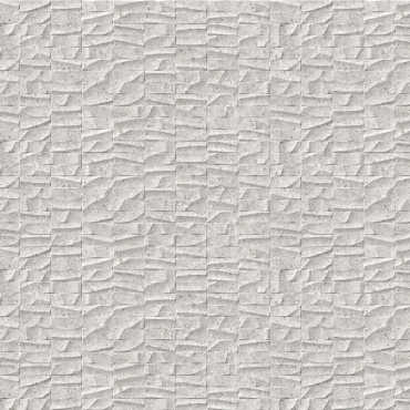 Prada 45x120x1,02 Acero Mosaico