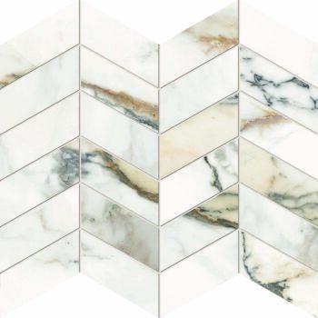 Unika Marmer 30x30x0,95 Mosaic Arrows Paona Silktech