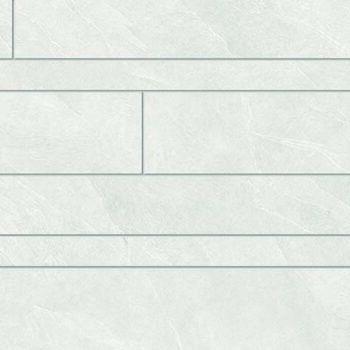 Canto Stone 30x60x0,95 Mosaic Listelli Sfalsati Slate White Nat