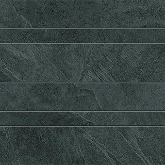 Canto Stone 30x60x0,95 Mosaic Listelli Slate Black Ret