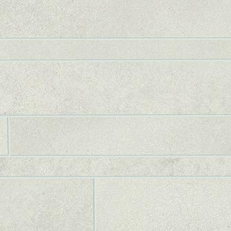 Moda 30x60x0,95 Mosaic Listelli White Concrete