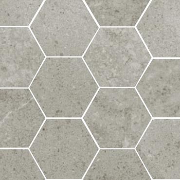 Leccese 28,5x33,5x1,05 Fumo Hexagon