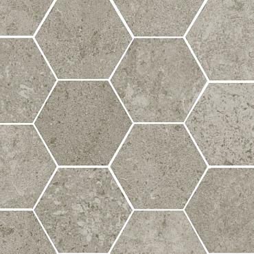 Leccese 28,5x33,5x1,05 Tortora Hexagon