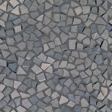 Mini 32x32x1 Broken Edge Negro Mos