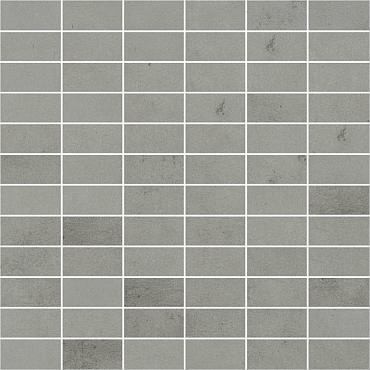 Concrete Tech 30x30x1,05 grey mosaico lappato