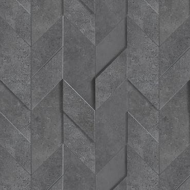 Kos 30x30x1 Antracit MatMos Freccia 3D