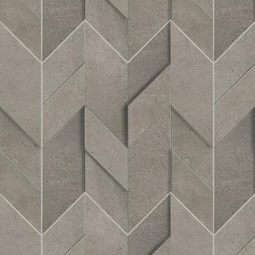 Kos 30x30x1 Brun Mat Mos Freccia 3D