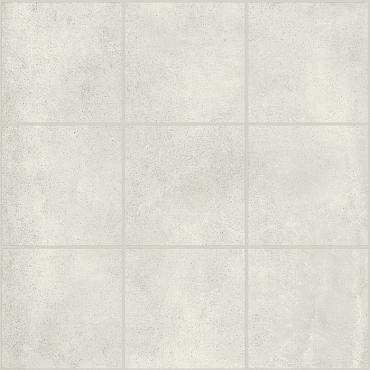 Kos 30x30x1 Vit Mat Mos (10x10)