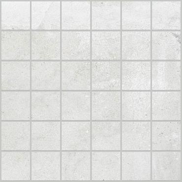 Stonedesign 30x30x1 chalk matt mosaic