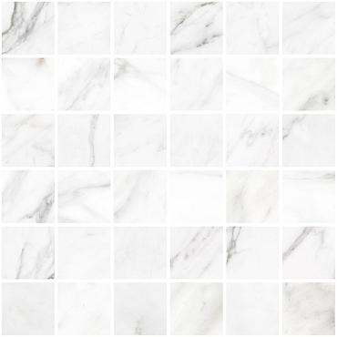 Miss marble 30x30x1,05 white polished mosaico