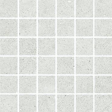 Lagom 30x30x1 White Carved Mos