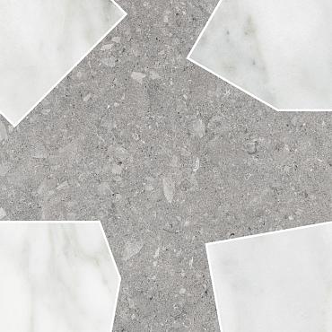 Vicentina 29x29x1 Cross Dark Mix