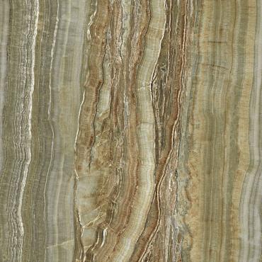 Onice 37,5x75x0,6 verde lucidato