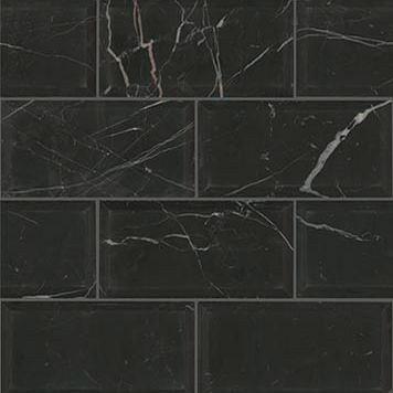 Athena 30,7x30,7x1 Negro Marquina Classico