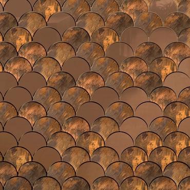 Drop 29,5x29,6x0,8 Copper