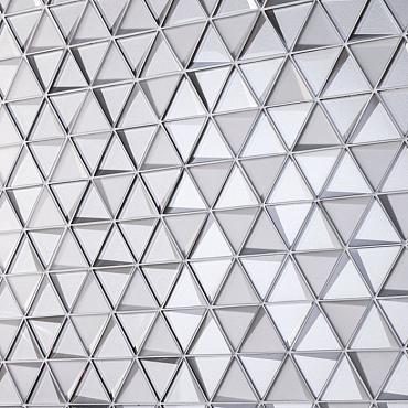 Effect 26x31x0,8 Triangle Silver