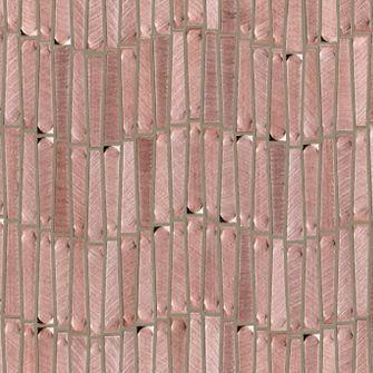 Gravity 28,9x30,2x0,3 Aluminium Wave Rose Gold