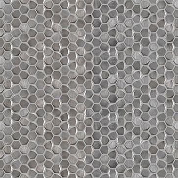 Gravity 30,4x30,7x0,3 Aluminium Hexagon Metal