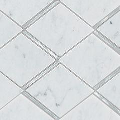 Victorian 20,5x24x0,8 Rhombus Carrara Aluminium