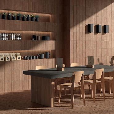 Terra Crea 30x30x1 Mattone Mosaico (1,5X1,5)