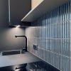 Sevilla 29,6x29,9x0,8 Blue-Grey Glossy Porcelain Glazed Finger