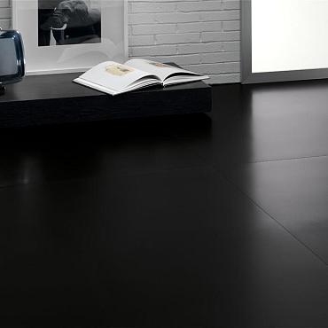 Kerlite Black&White 100x100x0,55 Black Glossy