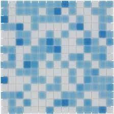 Amsterdam 32,2x32,2x0,4 Light Blue mix Soft Grain Glass Basic Serie Square