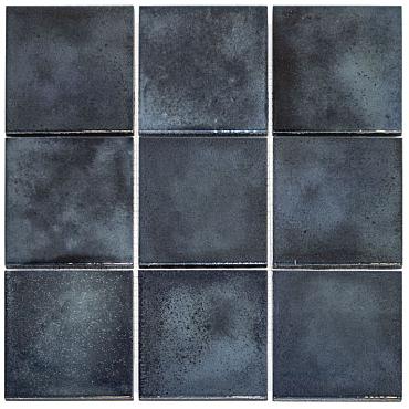 Kasba 29,7x29,7x0,65 Indigo Glossy Porcelain Glazed Square