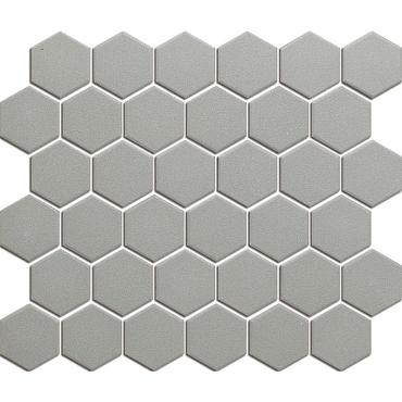London 28,1x32,5x0,6 Dark Grey R11 Porcelain Unglazed Hexagon