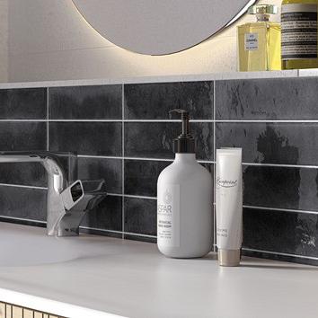 Jazba 6x24,6x0,8 Anthracite Brillo