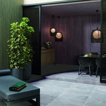 Berna 120x120x0,8 Acero Matt L