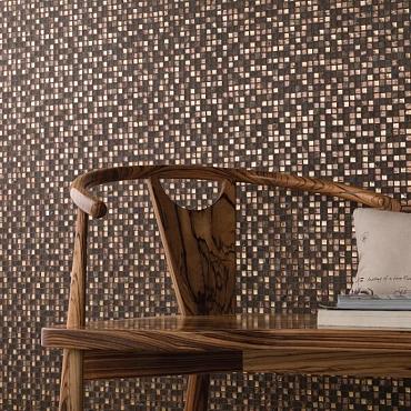 Treasures 30,1x30,1x0,8 Bronze Emperador (15x15)