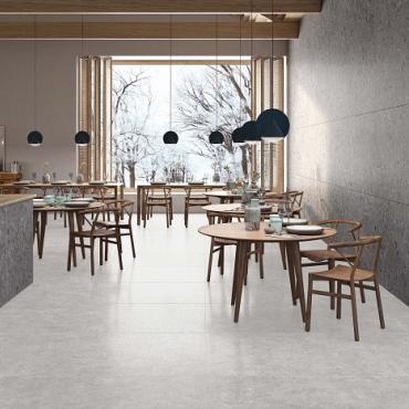 Kalksten 60x60x0,9 Snow Mat