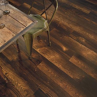 Van Gogh 17,78x121,92x0,3 Charred Oak