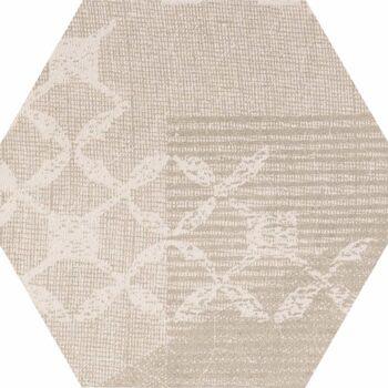 Fibre 25,5x29,4x0,95 Esagona Taupe Nat