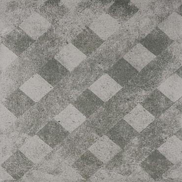 Concrete patchwork vivienne 20x20x1,05 clay mud