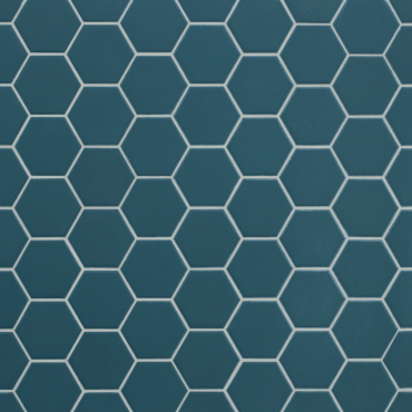 Hexa 31,6x31,6x0,4 ocean wave matt mosaico