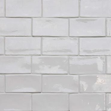 Concrete wall 7,5x15x0,8 white glossy