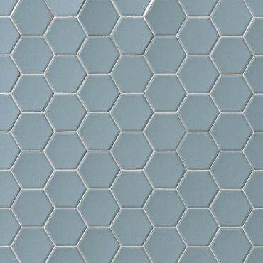 Hexa 31,6x31,6x0,4 Azure Mist Mat