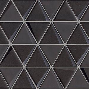 Effect 26x31x0,8 Triangle Black