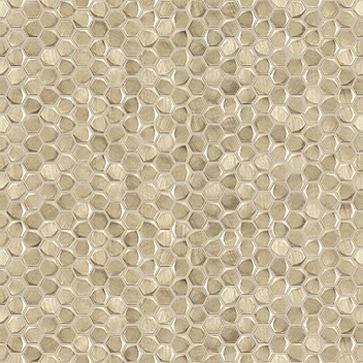 Gravity 30,4x30,7x0,3 Aluminium Hexagon Gold