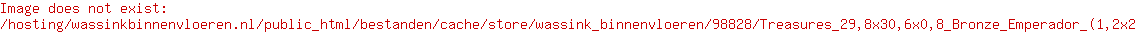 Treasures 29,8x30,6x0,8 Bronze Emperador (1,2x2)