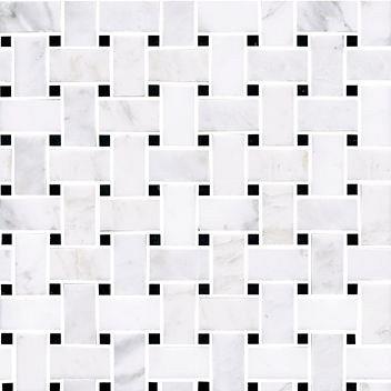 Victorian 30x30x1 Trenzado Marmara Negro
