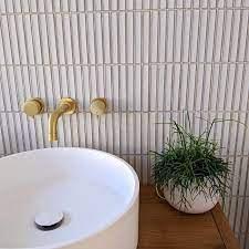 Sevilla 29,6x29,9x0,8 Vintage White Glossy Porcelain Glazed Finger