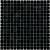 Amsterdam 32,2x32,2x0,4 Black / Gold mix Soft Grain Glass Basic Serie Square