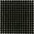 Amsterdam 32,2x32,2x0,4 Dark Brown Soft Grain Glass Basic Serie Square