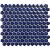 Barcelona 26x30x0,3 Cobalt Blue Glossy Porcelain Glazed Hexagon