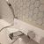 Barcelona 28,1x32,5x0,6 Light Grey Edge Glossy Porcelain Glazed Hexagon