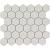Barcelona 28,1x32,5x0,6 White Matt Porcelain Glazed Hexagon